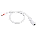 Yahoo! Yahoo!ショッピング(ヤフー ショッピング)uxcell DC電源ケーブル メス DC ピグテール コネクター 18AWG 10A 2.1 x 5.5mm ホワイト 30cm プラスチック