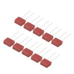 uxcell マイクロヒューズ 低速ヒューズ DIPマウント 250V T2A レッド 20個入