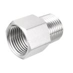 uxcell труба фитинг адаптор снижение 1/2 NPT мужской -1/2 Gme Spy p фитинг адаптор снижение манометр нержавеющая сталь сталь 
