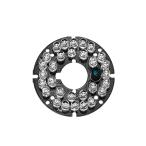 Yahoo! Yahoo!ショッピング(ヤフー ショッピング)uxcell LEDボード 30個LED 850nm 80度ラウンドプレート ホワイト IR赤外線ボード