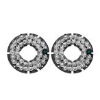 Yahoo! Yahoo!ショッピング(ヤフー ショッピング)uxcell LEDボード IRインフラッドボード 36 LEDs インフラッド850nm 90度 ホワイト 2個入