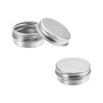 uxcell металлический контейнер серебряный цветный 10g/1ml/0.33oz aluminium сплав материал 6 штук входит 