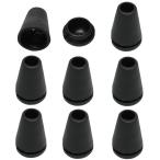 Yahoo! Yahoo!ショッピング(ヤフー ショッピング)uxcell スチックベルエンドストッパー かわいいプラ コードロープエンドロック ストラップストラップ アクセサリー 蓋付き 8個