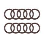 uxcell фтор резина уплотнительное кольцо 12mm наружный диаметр 9mm внутренний диаметр 1.5mm ширина me Trick FKM изоляция прокладка 10 штук входит 