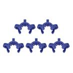 uxcelllabo joint зажим пластик 14/20 кроме того, 14/35 стекло конус joint для labo коннектор голубой 5 шт 