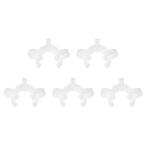 uxcelllabo joint зажим пластик 14/20 кроме того, 14/35 стекло конус joint для labo коннектор белый 5 шт 