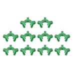 uxcelllabo joint зажим пластик 19/22 кроме того, 19/38 стекло конус joint для labo коннектор зеленый 10 шт 