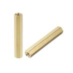 uxcell M6x50mm PCBマザーボードスペーサースタンドオフ FPVドローンクアッドコプター コンピューターおよび回路基板用 2個入り