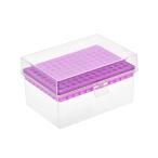 uxcell пипетка chip box 96 well поли Pro pi Len chip держатель контейнер 300ulpipeta-6mm дыра диаметр для 