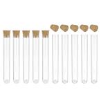 uxcell экзамен труба PS пластик пробка стопор имеется раунд основа 12x75mm хранение контейнер 30 шт 