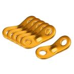 uxcell aluminium трос натяжитель палатка код регулировщик трос ползун трос настройка наружный кемпинг высокий King путешествие для Gold 20 штук входит 