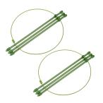 uxcell プラントサポートケージ コ