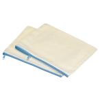 Yahoo! Yahoo!ショッピング(ヤフー ショッピング)uxcell キャンバスジッパーポーチ ブランクジップ DIYバッグ 筆入れ クラフト収納ポケット 旅行整理アクセサリー用 ブルー 4個