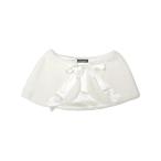 uxcell Allegra K шаль лента Thai свадьба пальто party LAP палантин elegant искусственный мех белый S