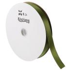 PATIKIL 20mm ширина 91.4M атлас лента двусторонний solid craft roll Home DIY упаковка украшение для оливковый зеленый 