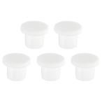uxcell отверстие штекер si Ricoh n резина белый soft гибкий стопор 9-10mm отверстие камера 5 штук входит 