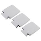 uxcell жестяная банка кондиционер рукав изоляция складной возможность Neo pre n покрытие 340ml тонкий жестяная банка бутылка для 2.6mm толщина белый 3 шт 