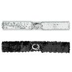 uxcell Allegra K.. ремень 2 шт талия ремень g Ritter стрейч украшен блестками женский серебряный боковой нижний рамный брус балка 64cm