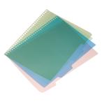 uxcell PATIKIL 295x230mm жнец - разделитель 5 комплект 4tab30 дыра PP. входить возможность страница бумага классификация для много цвет 