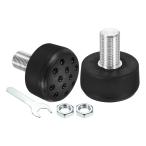 PATIKIL ролик skate to- Stop 15.5mm болт имеется 1 пара 82A дыра имеется ролик skate аксессуары для замены черный 