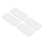 PATIKIL спорт напульсник 8x15cm 4шт.@ хлопок Terry Cross всасывание . пот прекращение частота теннис тренировка a потертость шик бег для белый 