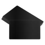 uxcell PATIKIL 0.21mm metal бизнес карта 20 шт blank имя карта . высшее кислота . aluminium черный коврик 