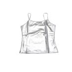 uxcell Allegra K топ майка глянец лучший безрукавка танцевальный костюм pa- футболка женский серебряный XS