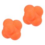 PATIKIL bow ns реакция мяч 2 шт регулировка мяч. ...TPR высота сложность бейсбол футбол софтбол баскетбол для orange 