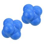 PATIKIL bow ns реакция мяч 2 шт регулировка мяч. ...TPR высота сложность бейсбол футбол софтбол баскетбол для голубой 