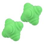 PATIKIL bow ns реакция мяч 2 шт регулировка мяч. ...TPR низкий сложность бейсбол футбол софтбол баскетбол для зеленый 