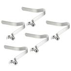 PATIKIL 8x6mm байдарка лопасть зажим 5 шт paul (pole) кнопка кнопка springs зажим сталь средний пустой кнопка locking камера 