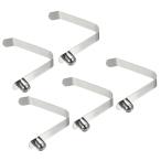 PATIKIL 9.5x9mm байдарка лопасть зажим 5 штук входит paul (pole) кнопка кнопка springs зажим сталь solid кнопка locking камера 