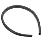 PATIKIL 0.5mx8mmx15mm Raver край отделка край протектор край защитный корпус metal sharp U канал защита черный 