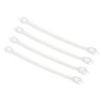 uxcell PATIKIL теннис демпфер 4 шт si Ricoh n колебание амортизатор ракетка -тактный кольцо dumping белый 