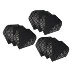 uxcell PATIKIL дартс полет 9 шт PET стандарт дартс аксессуары замена детали soft chip . какой ... стиль черный серый 
