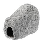 uxcell VOCOSTE - Ida way блокировка cave аквариум. оборудование орнамент керамика аквариум. украшение камень водный домашнее животное. размножение серый 113x93x68mm