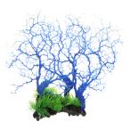 uxcell VOCOSTE коралл leaf оборудование орнамент Mini поддельный коралл. оборудование орнамент аквариум оборудование орнамент для голубой белый 33.5x26.7 cm