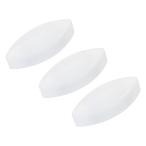 uxcell магнитный стержень мешалки общая длина 20mm оливковый. форма PTFE покрытие магнит белый labo для 3 штук входит 