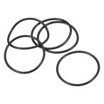 uxcell PATIKIL нитриловая резина уплотнительное кольцо 38mm наружный диаметр 34mm внутренний диаметр 2mm ширина 20 шт метров наклейка прокладка черный 