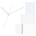PATIKIL часы рука комплект 10 комплект часы игла комплект часы механизм. Movement aluminium стена настенные часы игла замена деталей белый A04