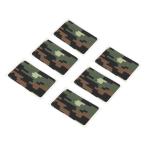 PATIKIL пуховик ремонт patch 77x50mm 6 шт склеивание нейлон ткань patch палатка одежда уличный кемпинг механизм для камуфляж -ju