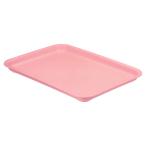PATIKIL 15x10" быстрый капот tray пластиковый повторный использование возможный многоцелевой . прямоугольный sa- ведро g tray Cafe терьер кухня для розовый цвет 