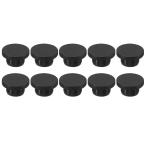 uxcellsi Ricoh n резина дыра штекер 18mm диаметр soft гибкий стопор 17mm дыра для чёрный 10 шт 