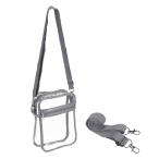 PATIKIL 9"×7"kli Across сумка "body" плечо с ремешком . Stadium одобрение завершено PVC прозрачный perth сумка спорт Event темно синий sa-