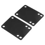 PATIKIL 1/8" скейтборд подъемник накладка 2 штук входит PU производства 3x2" скейтборд подъемник накладка угол имеется Wedge амортизаторы накладка чёрный 