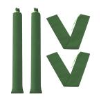 PATIKIL 91 cm x 15 cm наводнение для мешок с песком 4 шт длинный парусина мешок с песком толщина водонепроницаемый шероховатость a наводнение для единство резинка имеется дверь наводнение меры для зеленый 