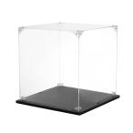 uxcell アクリルディスプレイケース 20x30x15cm クリアディスプレイボックス 組み立て式防塵ディスプレイボックス