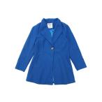 uxcell Allegra K Пальто Честерфилд Turn down цвет кнопка имеется внешний длинный winter пальто женский королевский синий XL