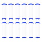 uxcell душевой распылитель фильтр PP хлопок фильтр картридж для замены высокого давления переносной вентилятор душ jet комплект 71 mm 12 шт 