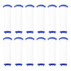 uxcell душевой распылитель фильтр PP хлопок фильтр картридж для замены высокого давления переносной вентилятор душ jet комплект 76 mm 12 шт 